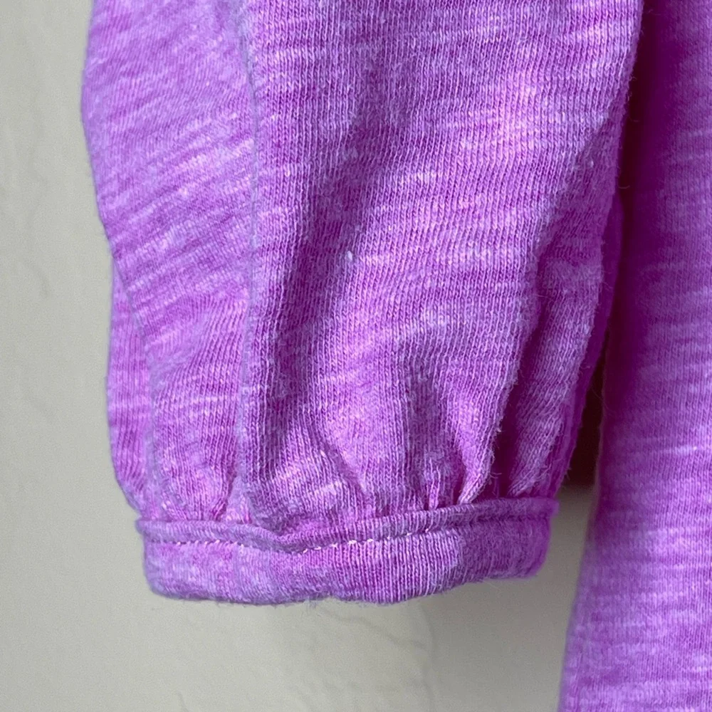 OSHKOSH B'GOSH: Purple Knit Long-Sleeve Top, Size 5T